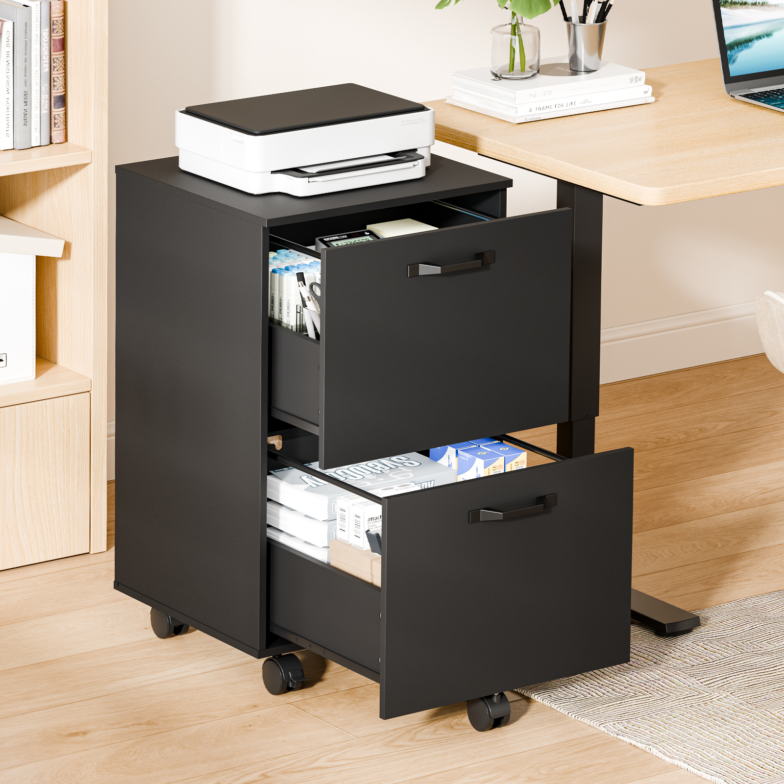 Double Drawer Filing Cabinet, picture 2 of 4