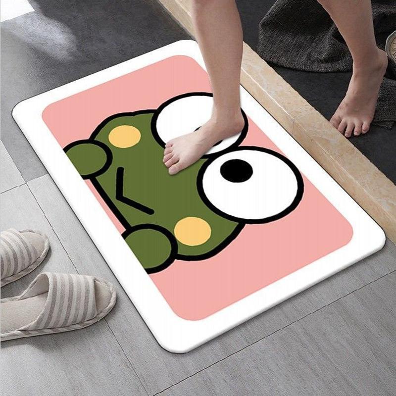Absorbent Floor Mat Bedroom Cartoon Rug - Picture 17 of 27