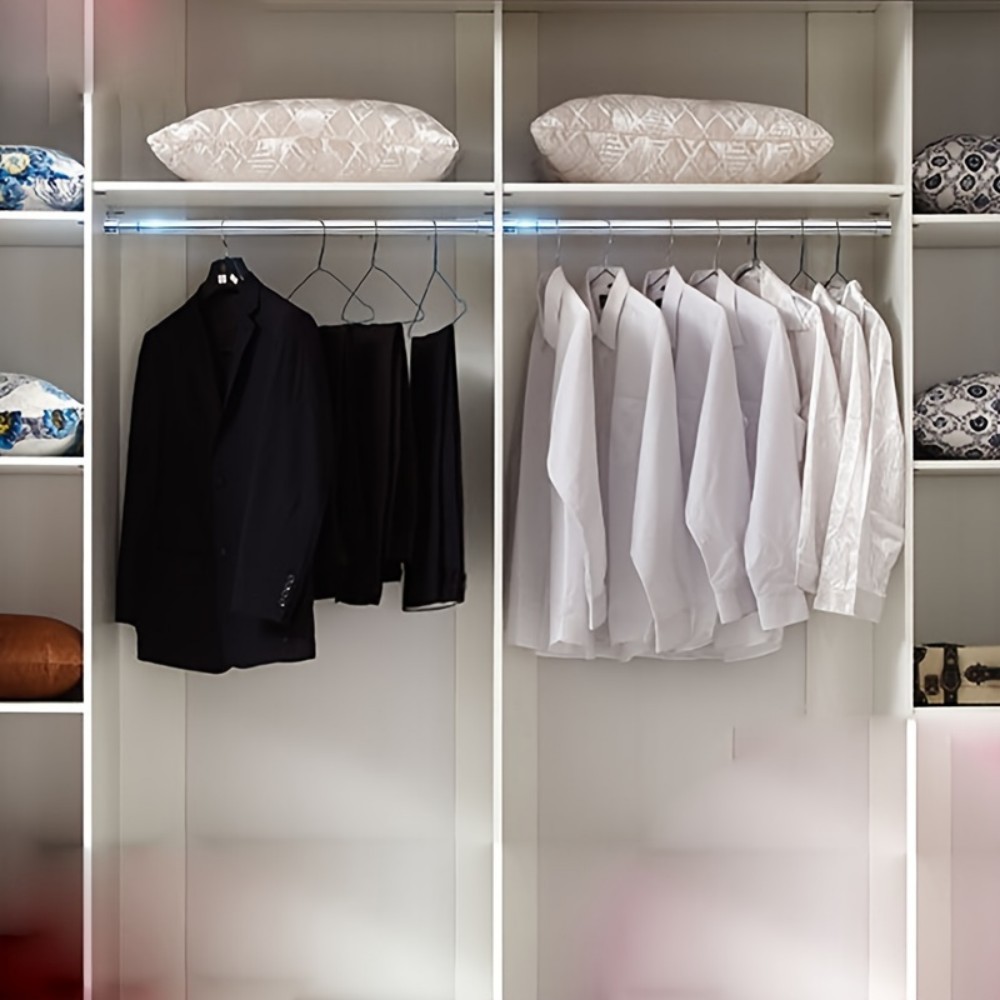 Clothing Drying Rod Punch-free Tension Pole Telescopic Closet--31cm-52cm — image 9