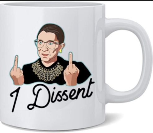 Title 6, Ruth Bader Ginsburg Ceramic Mug