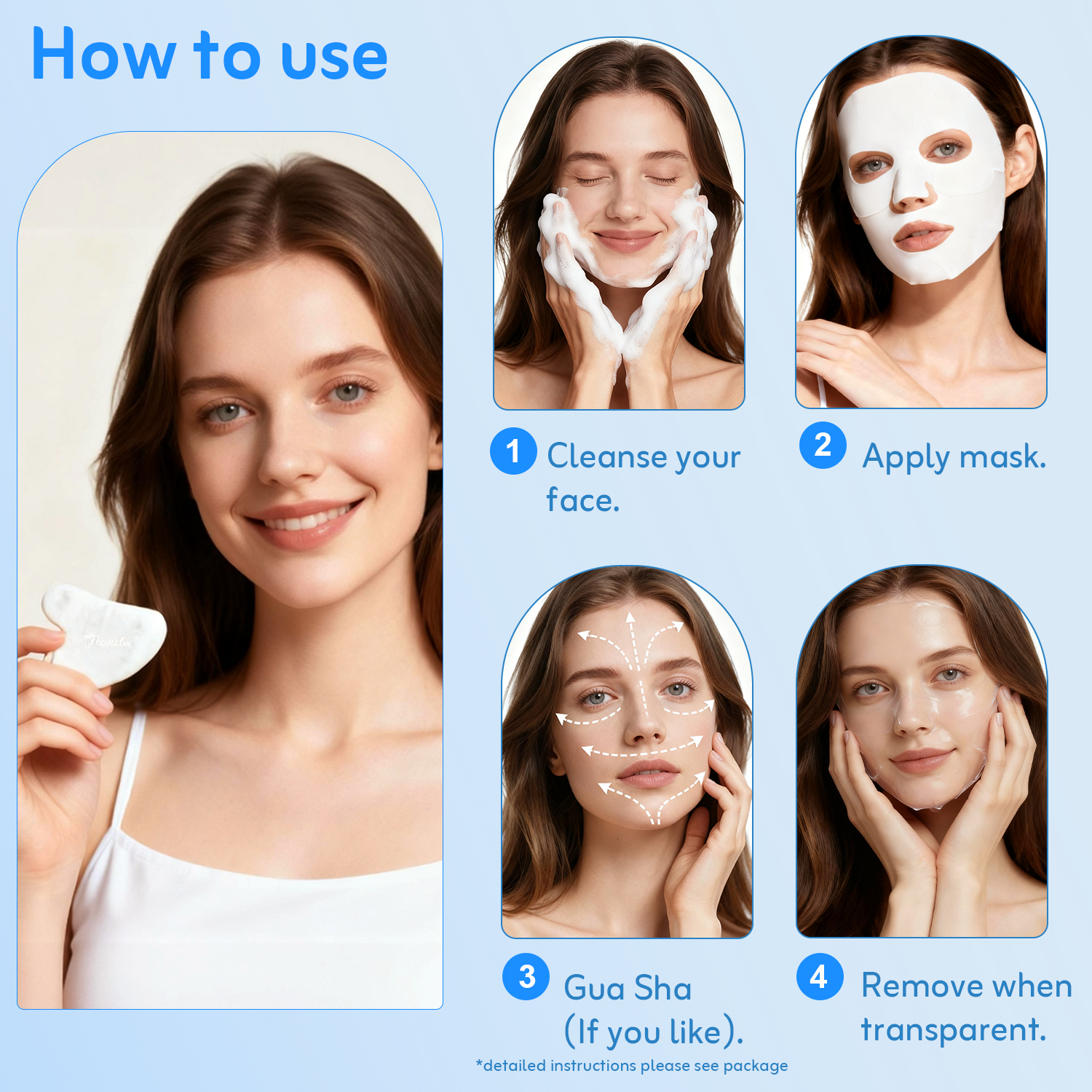 TEQUEIA Collagen Night Wrapping Mask - Bifida Ferment & Pro-Xylane Barrier Recovery For Glass Skin - 4 Sheets