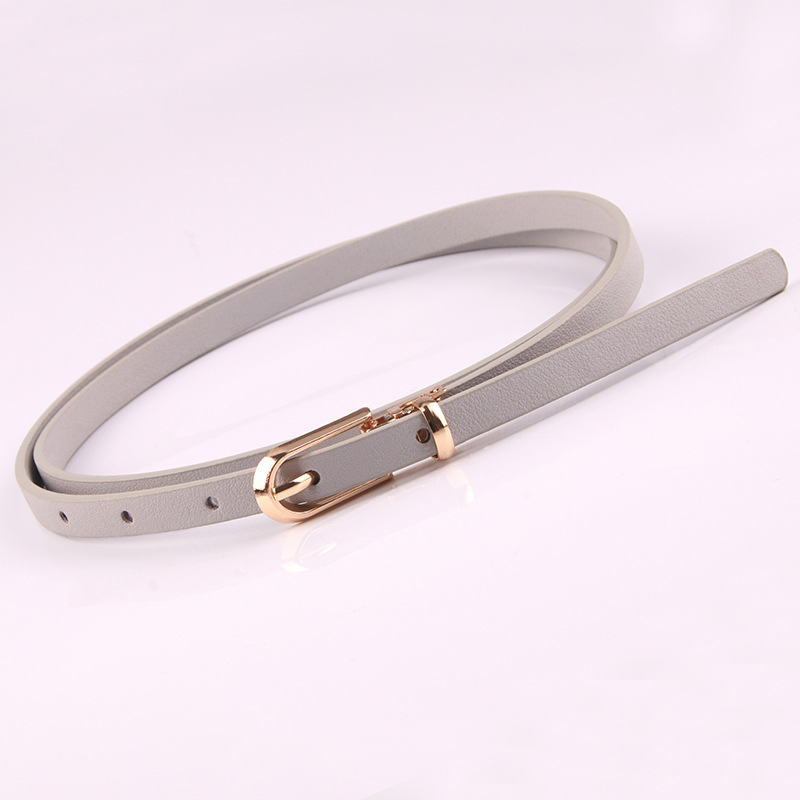 Title 1, Sweater Thin Belt Ladies All-match Pin Buckle P...