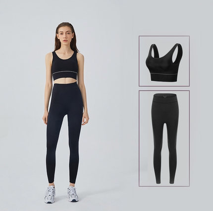 Underwear Shockproof Running Bra Anti-sagging Spring Sports Fitness Clothes Yoga Suit