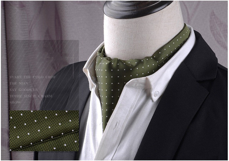 Title 12, Gentleman Style Polyester Jacquard Men