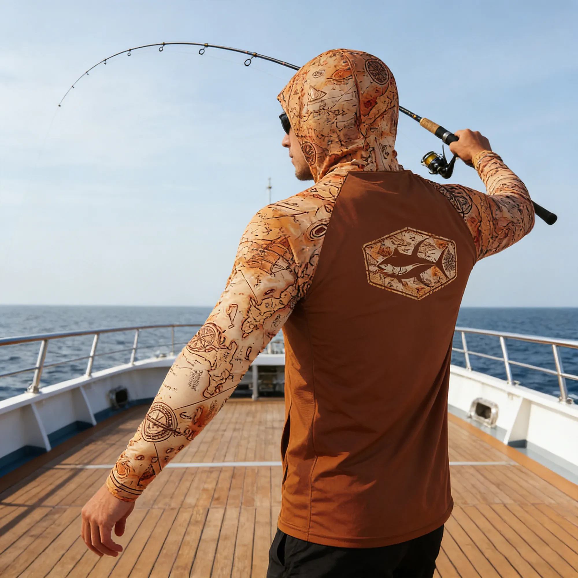 Fishing Hoodie UPF 50 Anti UV Sailing