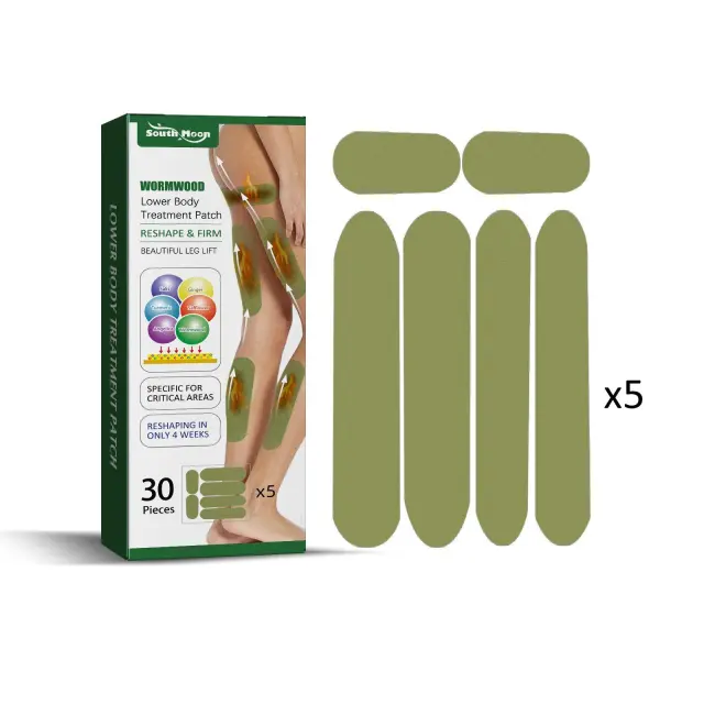 Nanyue Mugwort Leg Patches Help Lazy People Improve Leg Lines, Shape And Tighten Leg Skin 4Pcs - Shop at LoveMi