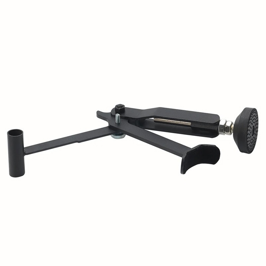 Motorbike Single Side Stand Motorcycle Front Rear Wheel Lift Support Black — image 7