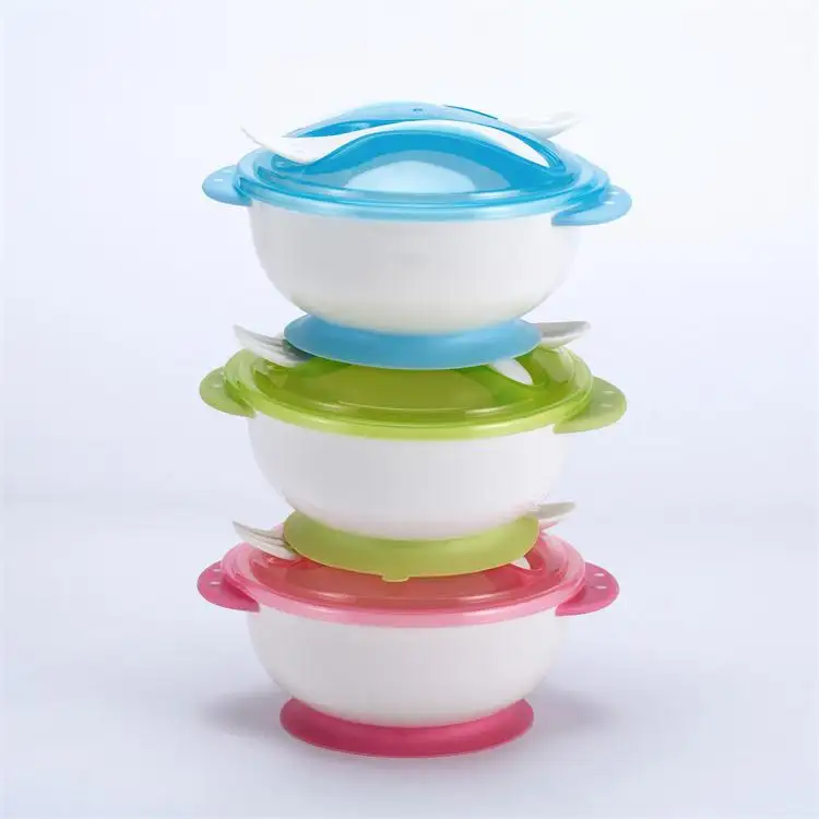 Baby Suction Bowl Complementary Food Feeding Tableware Set