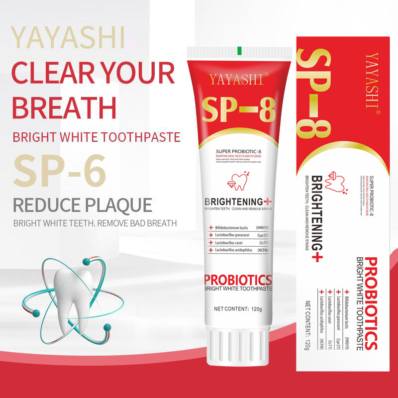 YAYASHI-SP8 Probiotic Whitening Toothpaste