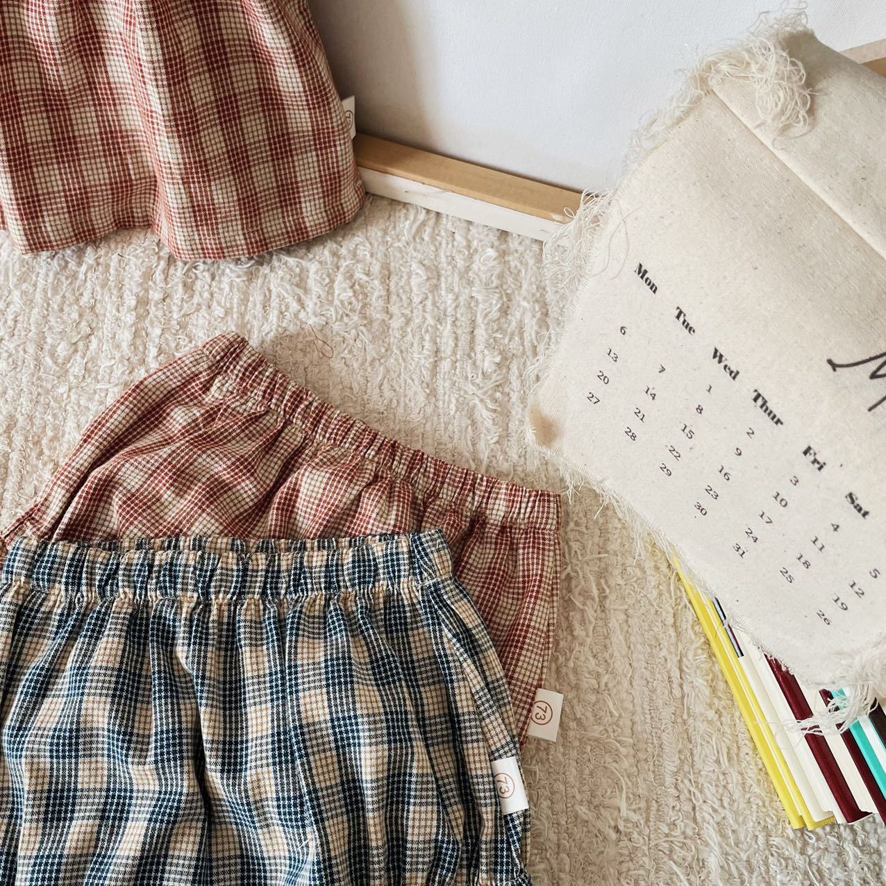 Girls' Two-button Top And Shorts Suit