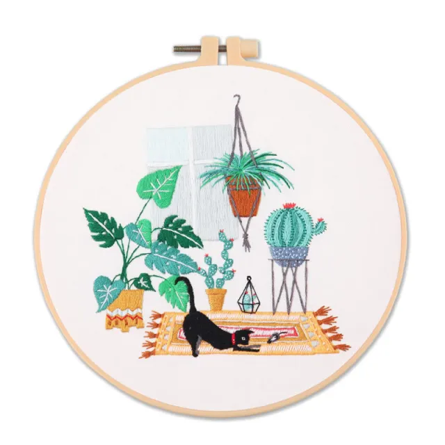 Embroidery Diy Material Bag Kit For Beginners - Shop at LoveMi