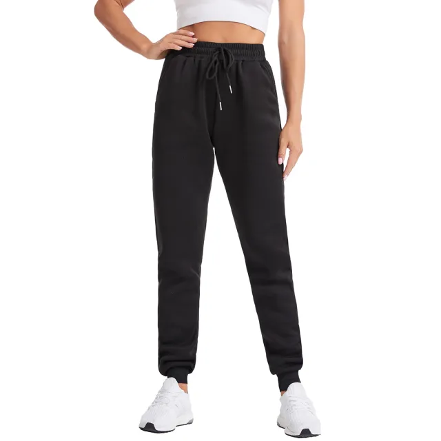 Spring And Autumn Street Sports Pants Trousers Women's Fitness Running Black - Shop at LoveMi