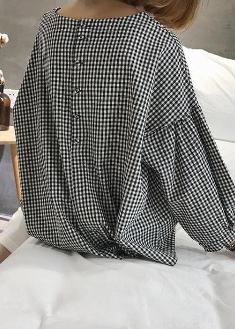 Fashion Plaid Jacket Temperament Commuter Girl