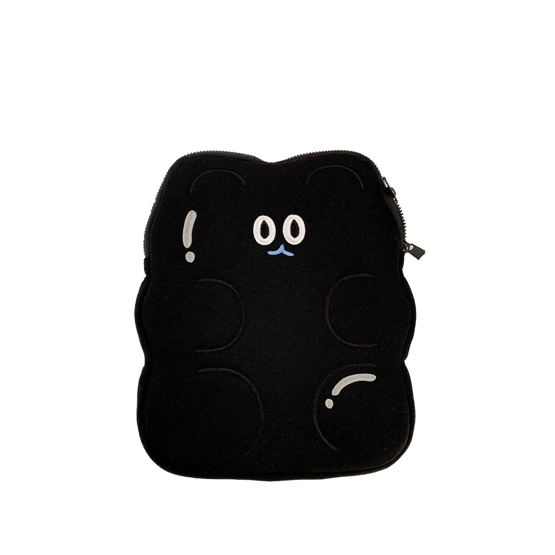 Japanese And Korean Cartoon Cute Embroidery Flat Liner Bag