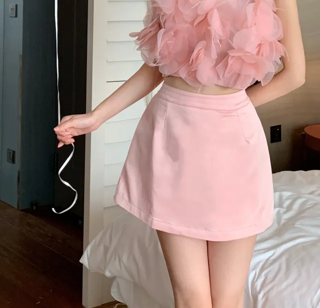 Sweet And Spicy Mesh Camisole Women's Three dimensional Flower Skirt - Shop at LoveMi