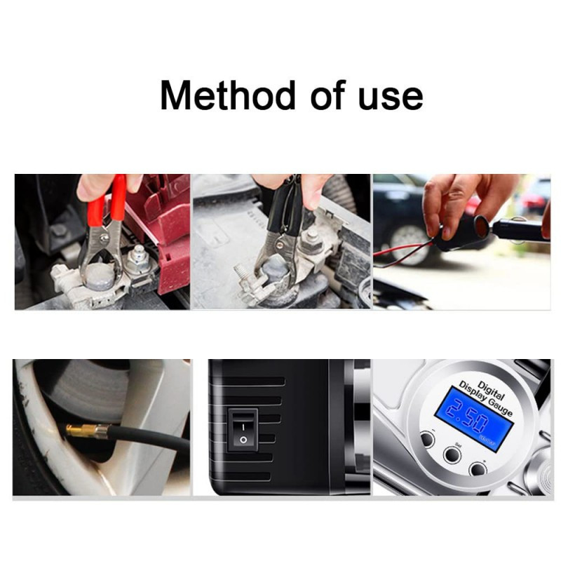 Dual-cylinder Tire Inflator, 50 Liters Minute — image 2