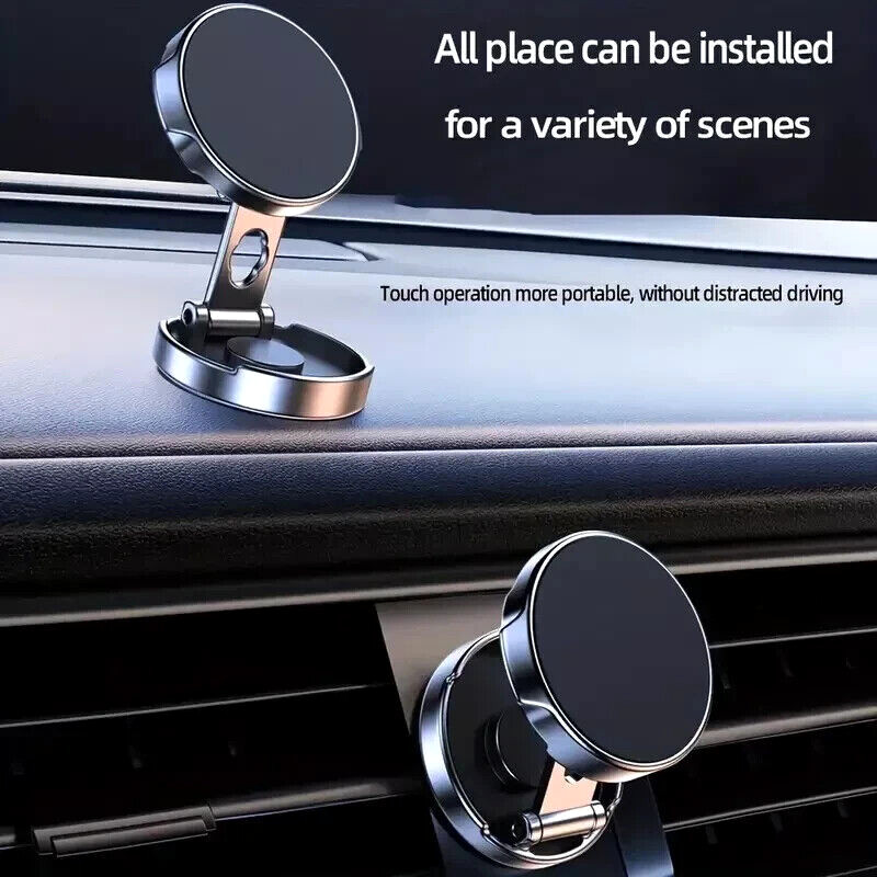 Magnetic Strong Car Dashboard Mobile Phone Holder Mount 360 Rotating Tilting - Image 3