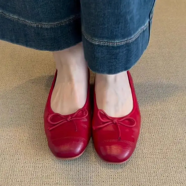 Women's French Gentle Style Flat Mary Jane