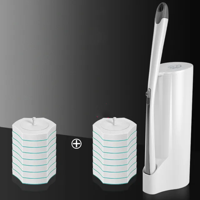 Household Disposable Toilet Brush Without Dead Ends White - Shop at LoveMi