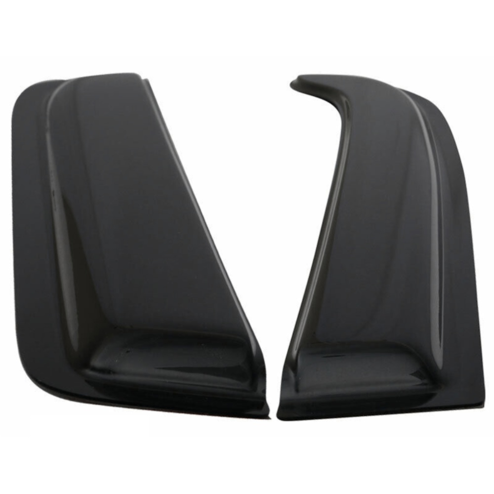 Ram 1500 Quad Cab rain guard visor – passenger side front close-up
