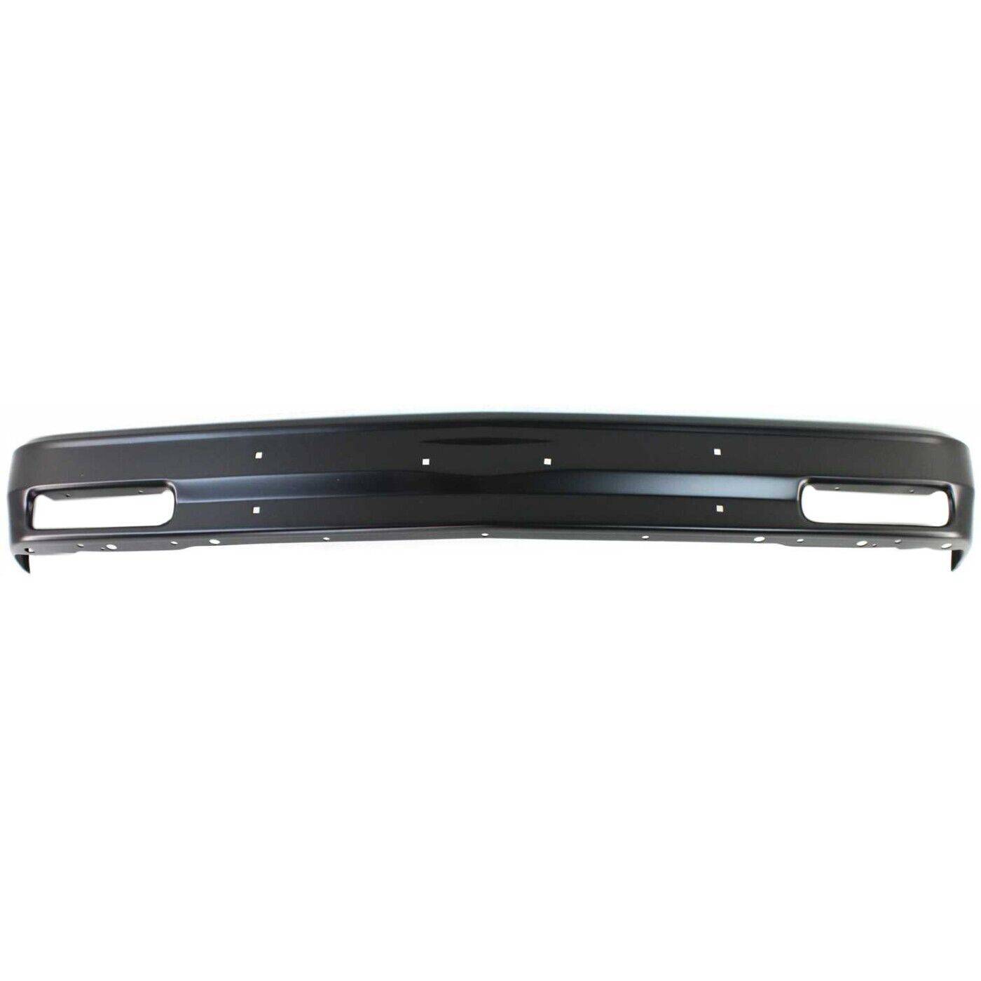Front Bumper For 1991-93 Chevy S10 GMC Sonoma Steel With License Plate Provision
