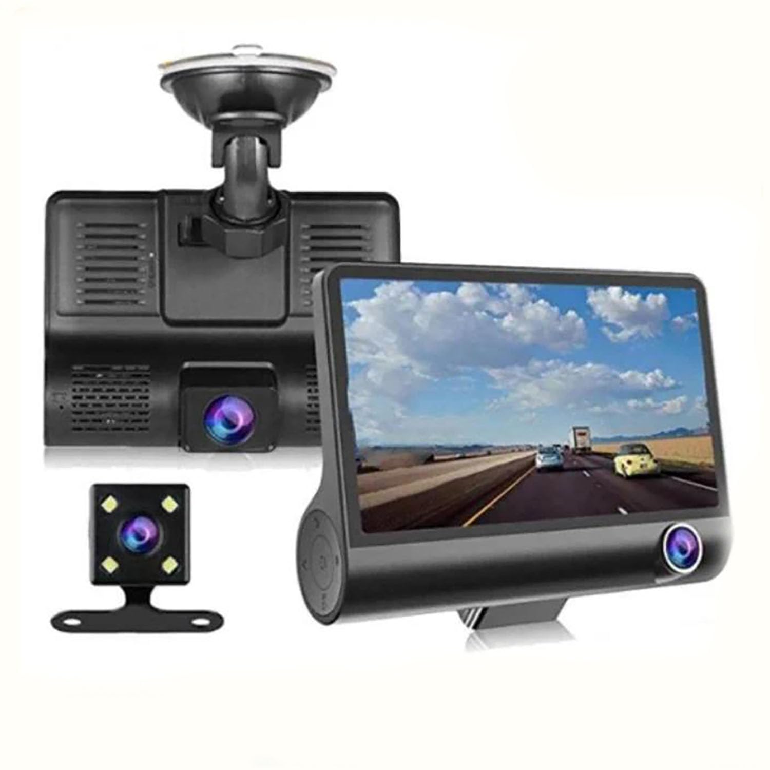 4 inch Three record Dashcam W13271564 - Shop at LoveMi