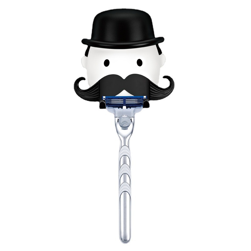 Punch-free Beard Shaver Holder Wall Hanging - Image 3