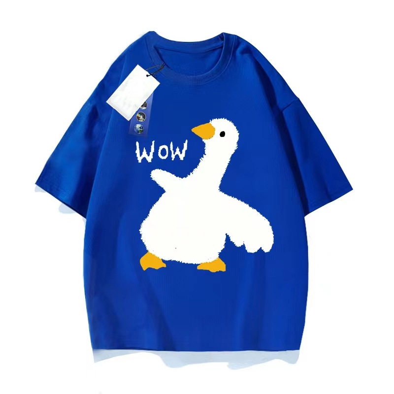 Title 3, Graffiti Big White Geese heren T-shirt met kort...