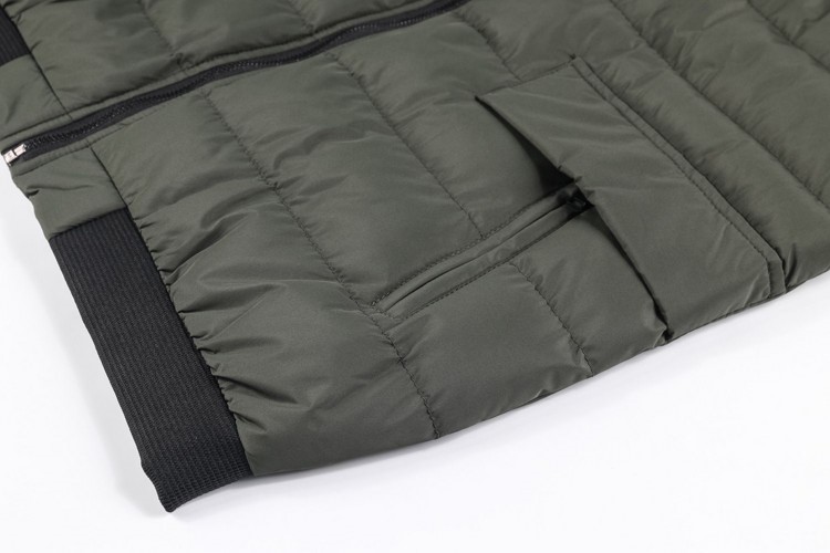 Casual Simple Men's Long-sleeved Hooded Cotton Coat