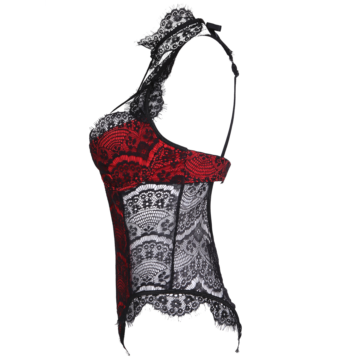 Lace Pajamas - Model View 4