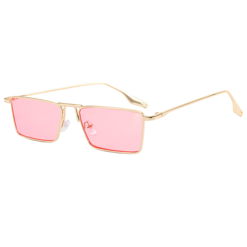 Simple Sunglasses Full Frame Square Glasses For Men And Women - Image 2