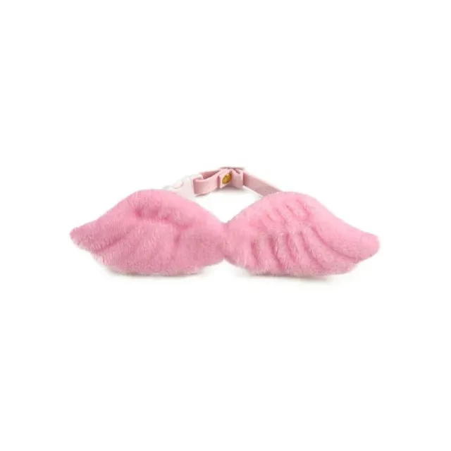 New Cat Specific Pet White Collar Angel Wing Accessories Outdoor Dog Neck Rings Butterfly Tie Supplies Pet Decoration Supplies Pink - Shop at LoveMi