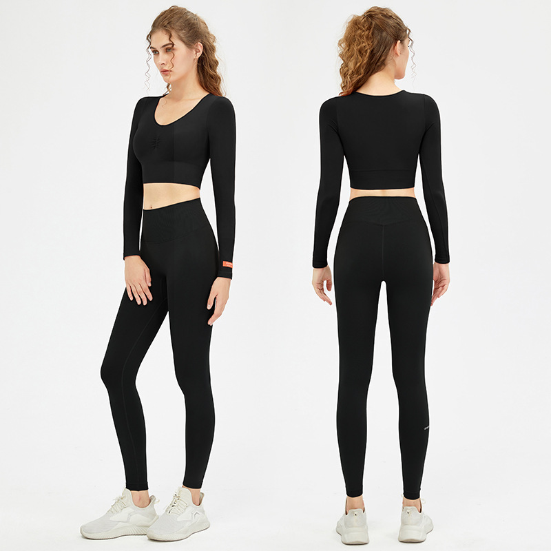 Women's Yoga Wear Running Top With Chest Pad