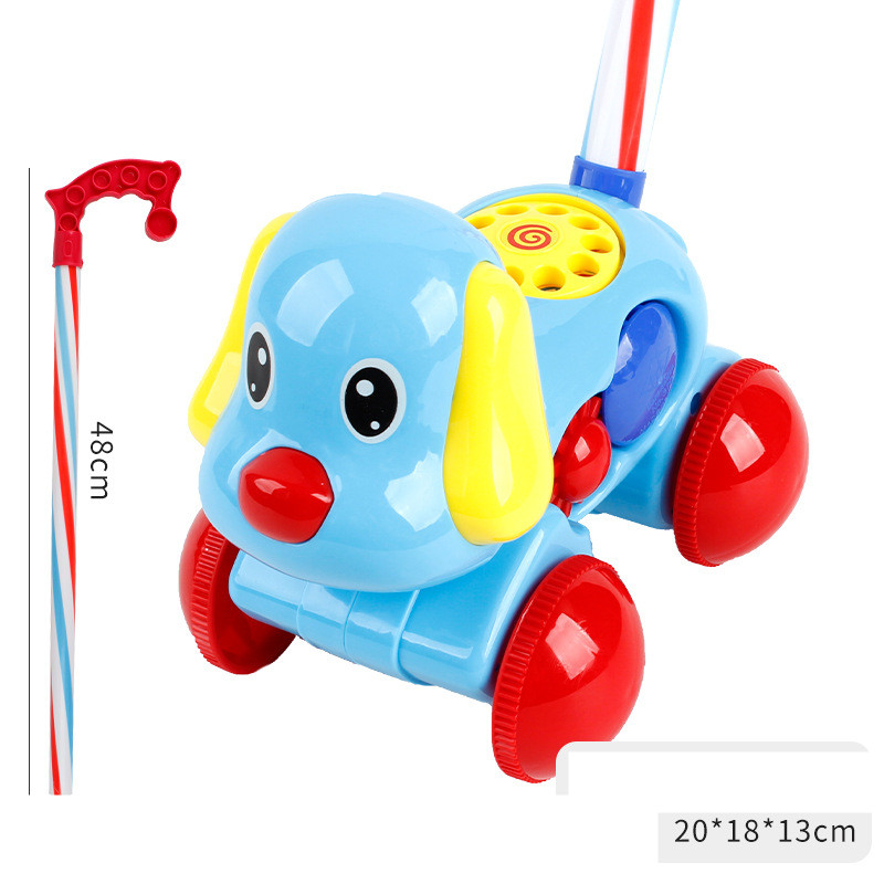 Push puppy cart blue