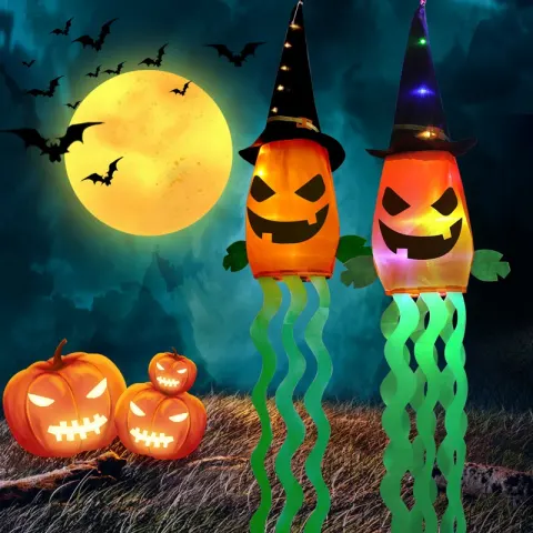 Halloween Led Colored Lamp Skull Frame Hair Dryer Decorative