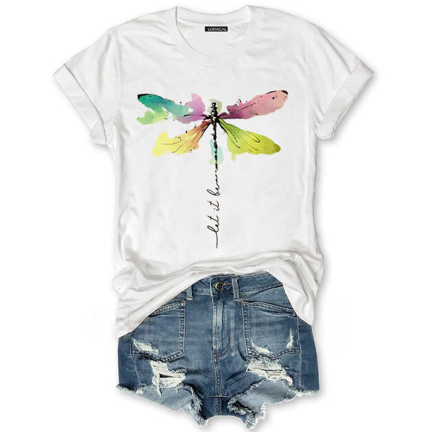 Women's Street Short Sleeve Sports T-shirt Top