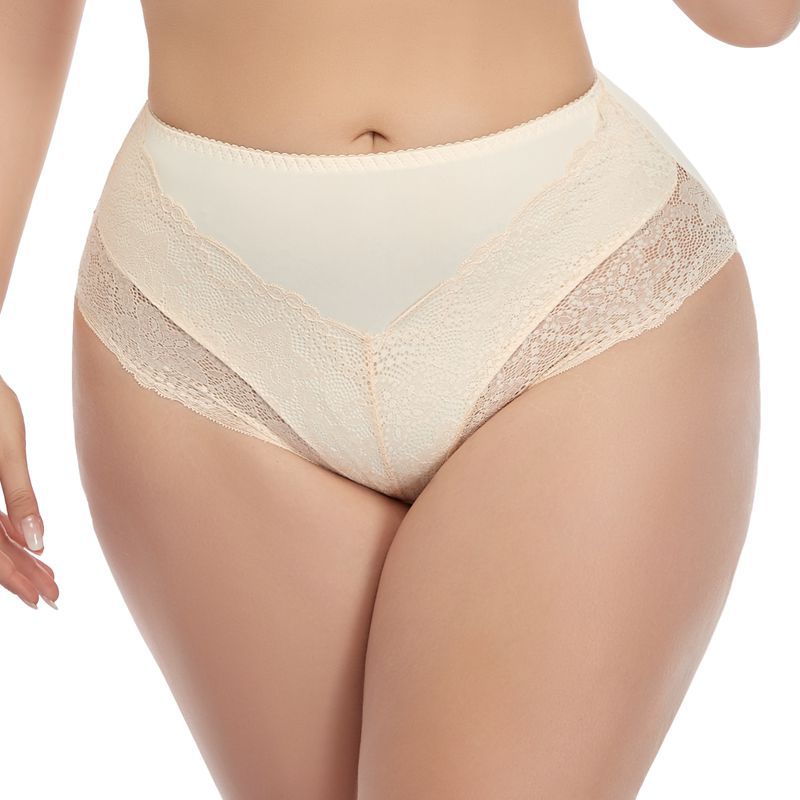 Title 10, Lace Seamless Mid-rise Briefs For Comfort