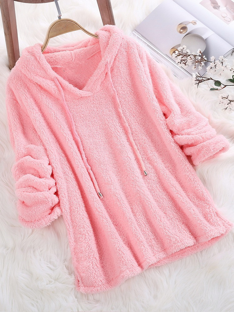 Title 6, Double-sided plush hoodie pajamas