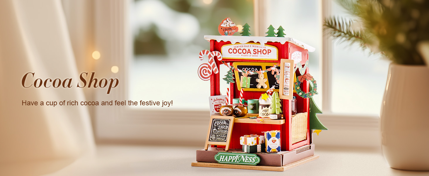 Title 5, ROBOTIME DIY Miniatuur Huis Bouwkit Houten Popp...