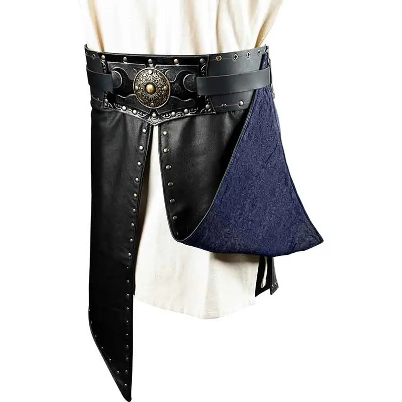 Medieval Renaissance Warrior Rivet Waist Skirt Stage Performance Photography Props
