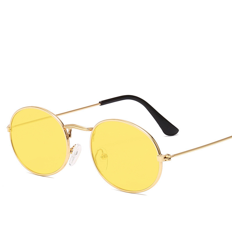 Title 5, New Trend Retro Round Frame Sunglasses Fashion ...