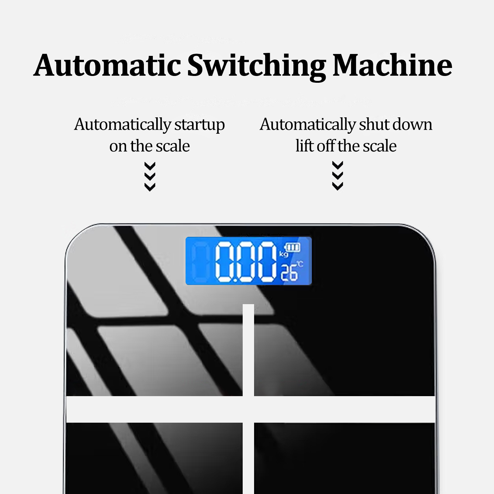 396-pound Weight Scale, Electronic Scale, High-precision Weight Scale,With LCD High-definition Display And Temperature Display Switchable KG,LB Units Durable And Safe, Suitable For Various Sc