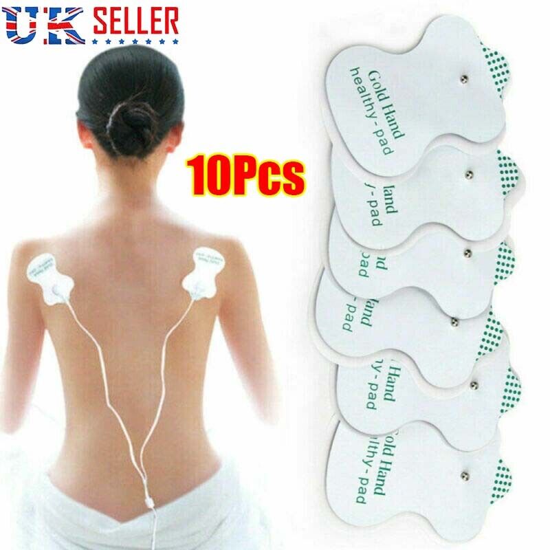 10Pcs Tens Machine Electrode Pads Replacement Massager Pad Massage Reusable — image 6