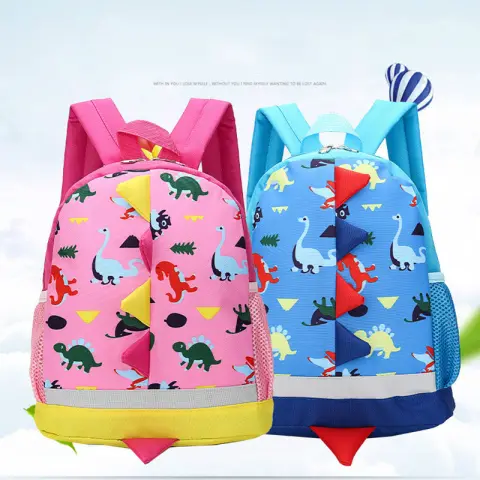 Cartoon Dinosaur Children Bag Kindergarten School Bag