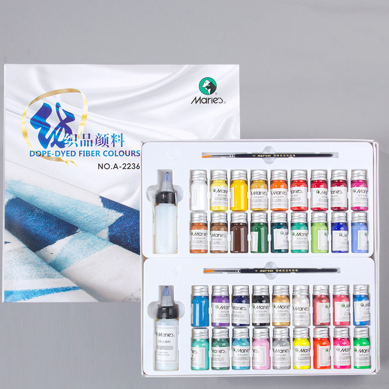 Title 7, Dope-Dyed Fiber Permanent Fabric Paint Set