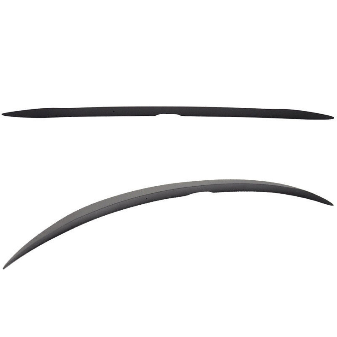 Sedan Rear Trunk Spoiler OE Style ABS Unpainted Black — foto 7
