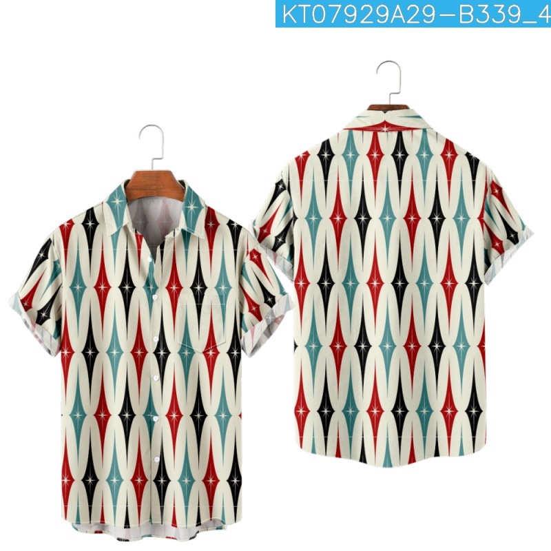 Title 2, Hawaiiaans Heren Strandshirt Kort Import Amazon...