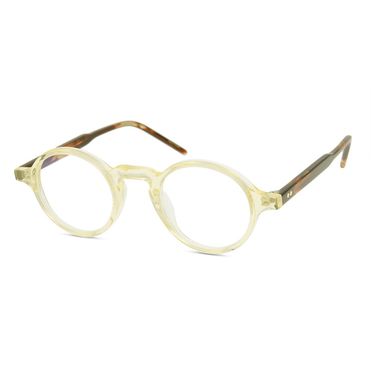 Title 12, Art Male Personality Small Round Optical Glasse...