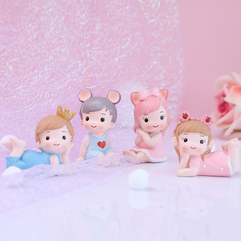 Philharmonic Allen Prince Cake Decorating Piece Resin Artifact Birthday Cute Party Decoration — foto 4
