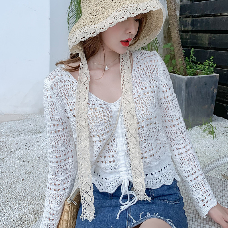 Women's Summer All Match Lace Big Brim Beach Hat